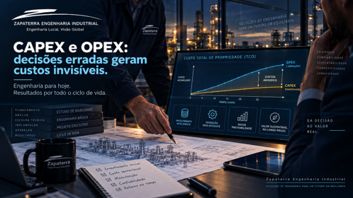 CAPEX and OPEX — engineering decisions across the asset lifecycle